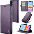 thumbnail image 4 of Funda tipo cartera iPhone 11 con cierre magnético, RFID, tarjetero, soporte, carga inalámbrica, 4 of 5