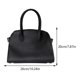 thumbnail image 2 of Bolso cuadrado con asa superior informal muñeca transporte mano diario color sólido gran capacidad para mujer, 2 of 5