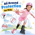 thumbnail image 6 of Kids Bike Helmet & Protective Gear Set – Adjustable Helmet with Knee Pads, Elbow Pads, and Wrist Guards for Scooters & Skateboards, 6 of 10