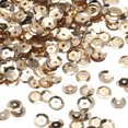 thumbnail image 4 of Loose Sequins 6MM Silver Backed Sequins 2400Pcs Embroidery Sequins for Jewelry Making Crafts Sewing,Champagne Color, 4 of 5