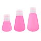 thumbnail image 1 of Contenedor de Botella de Silicona Zulema para Loción de Baño y Champú de Viaje Rosa Roja, 1 of 8