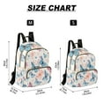 thumbnail image 3 of Butterflies Blue Pink Travel Laptop Backpack Casual Daypack Lightweight Bookbag Compartment for Business, 3 of 7