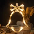 thumbnail image 1 of Christmas Window Silhouette Lighted Xmas Decoration for Window Home Room Party Shop Indoor Window Light, 1 of 10