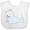 AA-White, variant on Inktastic Baby Seal Boys or Girls Baby Bib