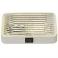 Camper Porch Light With Switch White