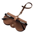 thumbnail image 1 of Ygjytge Cuero Suave para Gafas Estuche para Gafas Almacenamiento A La Funda para Gafas (marrón), 1 of 7