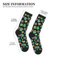 thumbnail image 3 of Rocae Geometric Dinosaur for Adult Socks Casual Athletic Stretchy Loose Socks for Women Men Non-Slip Middle Tube Socks, 3 of 7