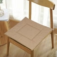 thumbnail image 6 of Bdday Kitchen Chair Cushions Multi-Color Linen Sponge Cushion Chair Pad - Linen Cushion Pad for Home Furnishings - Chair Cushion Seat Pad for All Seasons Pressure Relief Seat Cushion, 6 of 8