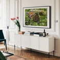thumbnail image 5 of Monarch Butterfly on Daucus Carota - York Pennsylvania Photography Butterfly Insect Nature Wildlife Floral Garden Botanical Black Framed Wall Art Print 24 x 36 inches, 5 of 8