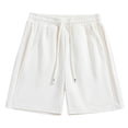 thumbnail image 3 of Frnrwgo Men's Hiking Running Shorts Elastic Waist Drawstring Breathable Loose Fit Knee-Length Outdoor Summer Shorts, 3 of 4