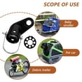 thumbnail image 4 of BRIGHTFUFU 1 Set Attachment For Bike Trailer Trailer Parts Steel For Bike Riding, 4 of 8