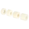 thumbnail image 1 of Unique Bargains Ensemble de Rondelles d'Espacement Rondes 40 Pack Nylon 5,8,10,12mm Longueur pour Bloc de Vis M8, Beige, 1 of 5