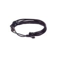 thumbnail image 4 of Minnieouse de cuero para hombre, de múltiples capas, brazalete de cáñamo, brazalete trenzado Vintage, accesorios de moda Accesorios de disfraces negro Minnieouse PS7058-01, 4 of 6