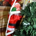 thumbnail image 3 of Christmas Hanging Decoration Santa Claus Climb Ladder Hanging Decoration Festival Party Supplies, 3 of 8