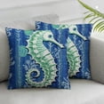 thumbnail image 2 of Nawypu Summer Ocean Theme Pillowcase Set of 2 Double Sided Printed Decorative Pillowcase for Living Room Sofa Bedroom Car Decor, 2 of 6
