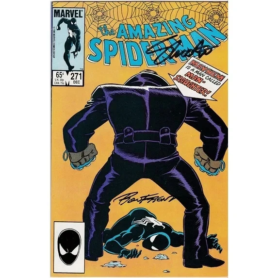 Amazing Spider-Man #271 Signed Jim Shooter Ron Frenz