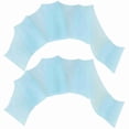 thumbnail image 1 of 1 par de guantes palmeados para natación con dedos, aletas de buceo, aletas de natación, paletas de mano (L), 1 of 14