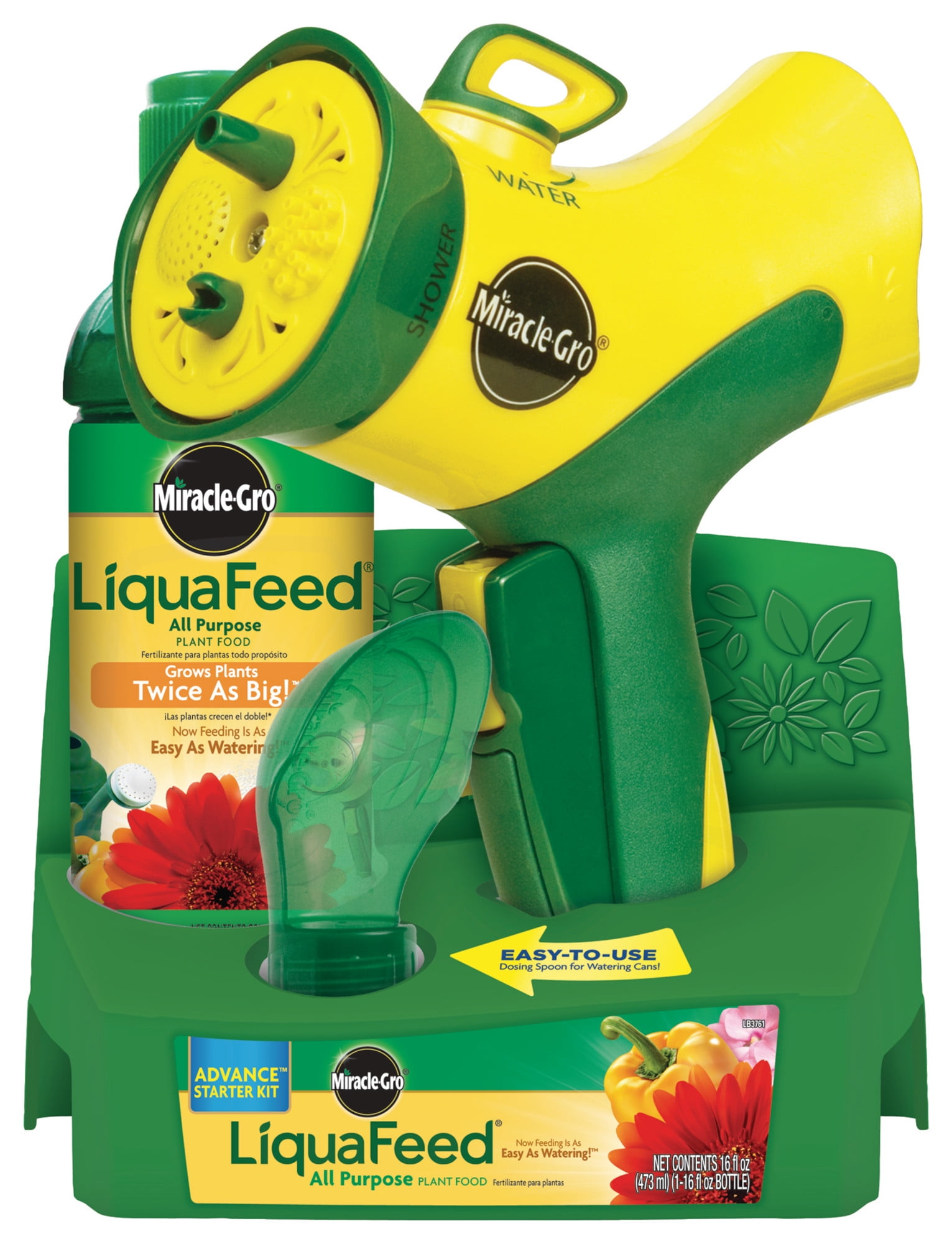 Miracle-Gro Liquafeed All Purpose Plant Food Advance Starter Kit (Feeder + 1 Refill)