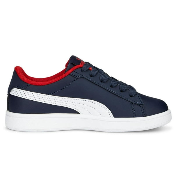 Tenis Puma Smash L PS para Niños 17 A 392032-04 azul