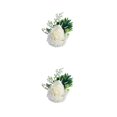 thumbnail image 4 of Toystoory Ramillete de flores artificiales dama de honor flores de simulación decoración muñeca Muñeca 2Conjunto, 4 of 6