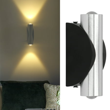 

FAGINEY Wall LED Lamp 2W Indoor Double‑Headed LED Wall Lamp Lights for Home Bar Porch Decoration AC85‑265V Wall Decor