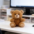 thumbnail image 7 of Kbndieu Teddy Bear Stuffed Animals, Small Brown Teddy Bear Plush Toy Birthday Christmas Valentines Day Gift for Kids Girl Friends, 7 of 7