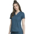 thumbnail image 6 of Dickies Gen Flex Scrubs Top for Women V-Neck 817455, 6 of 8