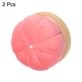 thumbnail image 3 of 2uds Cojines Redondo Pasador Aguja Soporte para Coser Unique Bargains Estilo Japonés Sandía Rojo, 3 of 5