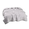 thumbnail image 2 of Zxsyw Cooling Queen Size Bed Sheets, Summer Thin Cotton Quilt, Machine Washable Bed Spreads, Water Washed Cooling Blanket, Soft Solid Color Bedding Set, 2 of 4