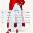 thumbnail image 3 of Shihyeh Women's Wide-Leg High-Waist Pants Front Seam Pocket Tailored Dressy, 3 of 6