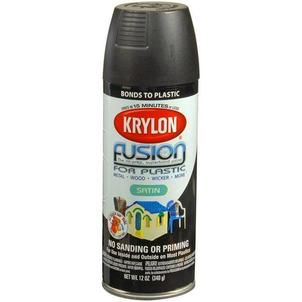 Krylon 425K02421001 12 oz Fusion for Plastic Spray Paint