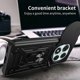 thumbnail image 4 of For Xiaomi Redmi Note 14 Pro 5G Case with Slide Camera Lid PC TPU Kickstand Phone Cover - Black, 4 of 5