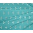 thumbnail image 4 of oneOone Tissu Polyester Lycra Imprimé Kasuri Signe Plus Tissu au Mètre 56 Pouces de Large, 4 of 4