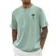 thumbnail image 2 of Men's Hawaii Printed T-Shirt Men's Loose Casual Short Sleeve Top3XL, 2 of 4