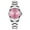 SilverPink, variant on Bomieux Women Watch Quartz Lady Wristwatch with Solid Stainess Steel Band Luminous Pointer 3ATM Waterproof Watch Gift for Woman