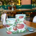 thumbnail image 3 of Yayeee Flameless Candles with Remote Flickering Battery Operated Multi Color Changing, Apple Pattern, 3 of 7