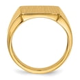thumbnail image 2 of Bague Signet Homme en Or Jaune 14K, 2 of 5