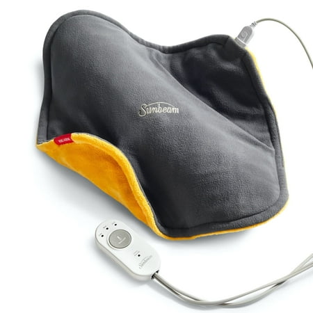 Sunbeam ConformHeat Heating Pad, size 14" x 14", Color: Gray
