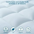 Pamyo Extra Plush Queen Size Mattress Topper, Soft Luxury Down