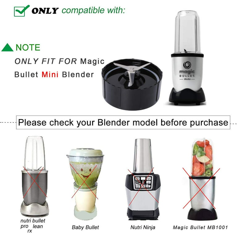 Magic Bullet Blender Attachment Fits Model MB1001