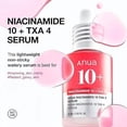 thumbnail image 3 of Anua Spot Duo, Niacinamide 10 + TXA 4 Serum & Azelaic Acid 10 Hyaluron Redness Soothing Serum, Early & Post Spot Care, Skin Clarifying, Natural Color, Korean Skincare Set, 3 of 3