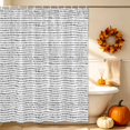 thumbnail image 4 of Black Polka Dots Shower Curtain Set - Extra Long 72" x 96" Washable Bathtub Curtain with 12 Hooks, Modern Abstract Aesthetics Farmhouse Art Waterproof Fabric Stall Shower Curtains for Bathroom Décor, 4 of 8