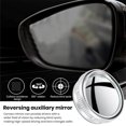 thumbnail image 4 of Round Blind Spot Rearview Mirror 1 Pair Car Blind Spot Mirror Round Suction Cup 360° Rotatable Super Glass Universal Suv Truck Auto Wide Angle, 4 of 8