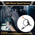 thumbnail image 2 of Sensor de Velocidad de Rueda ABS Unique Bargains Sensor ABS Sistema de Frenado Antibloqueo No.57475SDC013 para Honda Accord 2003-2007 1 Pc Trasero Izquierdo, 2 of 6