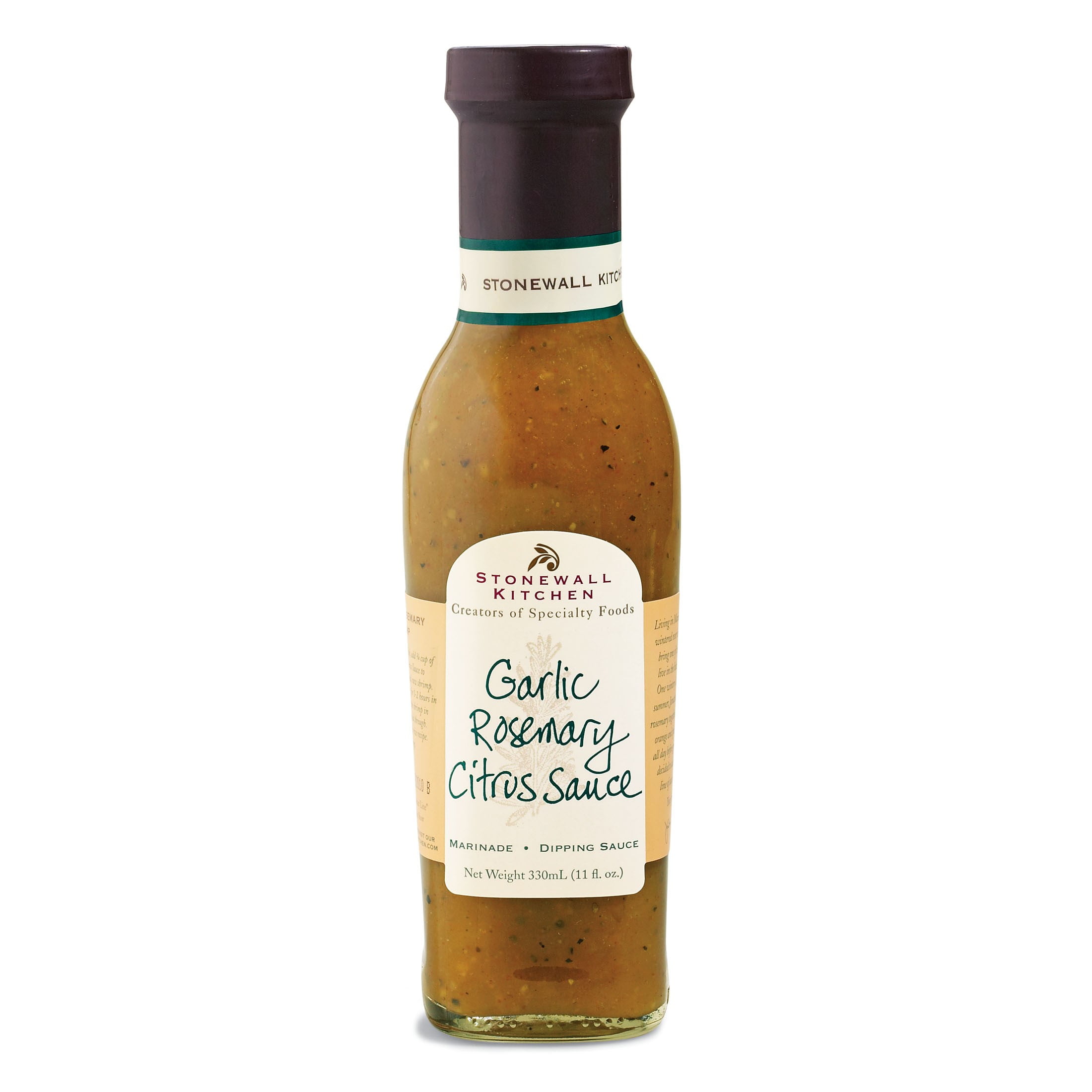 Stonewall Kitchen Garlic Rosemary Citrus Sauce, 11 Fl Oz