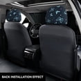 thumbnail image 3 of Kdxio Beautiful Butterflies Pattern Print 2 Piece Car Head Rest Covers Set Auto Front/Rear Seats Headrest Cover Universal Fit Most Cars,Sedan, SUV, 3 of 9