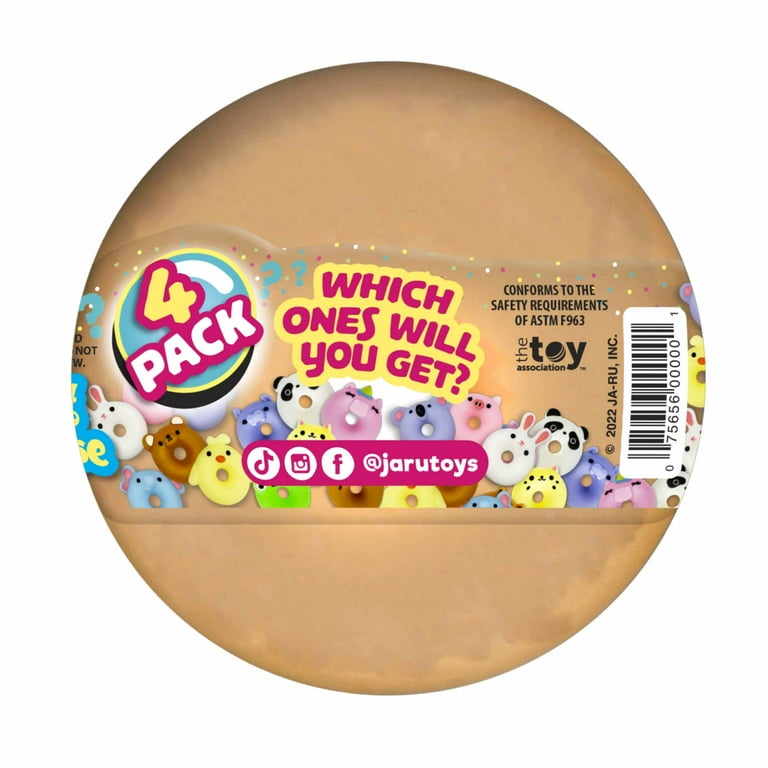 Ja-Ru Squeesh Yum Donut Surprise 5 Pack Novelty Toy Ja-Ru Squeesh Yum Donut Surprise 5 Pack Novelty Toy