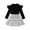Black, variant on WOYY Infant Girls Elegant Outfits Ruffle Long Sleeve Shirt Skirt Hat 3Pcs Set, Sizes 18-24M