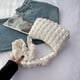 thumbnail image 5 of Bolso Hobo de plumón para mujer Bolso tipo cartera plisado informal Bolso versátil para axila Bolso para ir al trabajo, 5 of 6