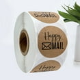 thumbnail image 1 of PENIKOKO 500PCS Mail Label Stickers Round Assorted Color for General Users and Other Items, 1 of 8